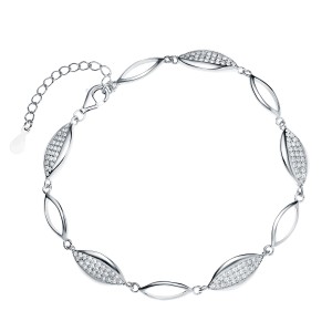 Bratara argint cu pietre DiAmanti Z1863BR_W-DIA (Argint 925‰ 5,4 g.)